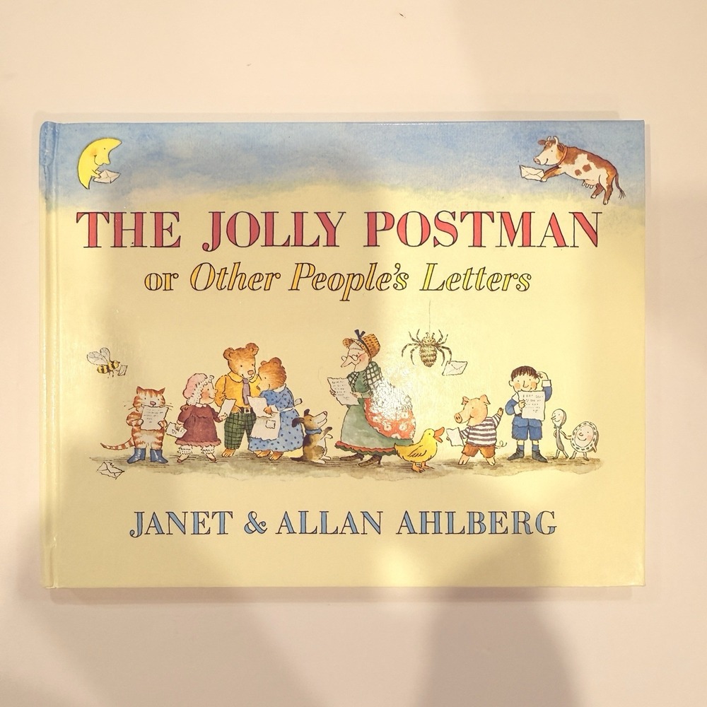 The Jolly Postman; Other People's Letters by Janet/Allan Ahlberg 1986 w/ INSERTS